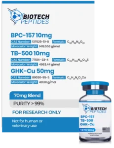 BPC-157 & TB-500 & GHK-Cu Blend (70mg)
