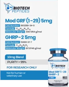 Mod GRF 1-29 & GHRP-2 Blend (10mg)